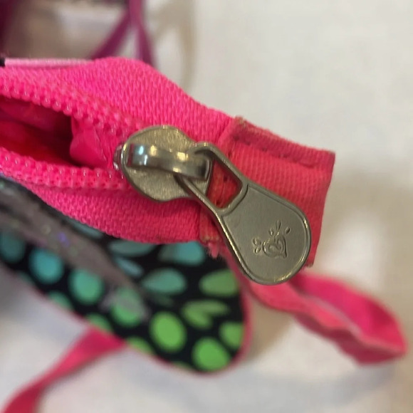 Justice Lot of 2 Girls Purses Crossbody Pink Sequins Barbie Initial Letter N - Picture 14 of 15